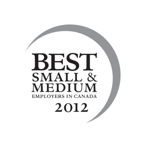 Best Small and Medium Employers in Canada – 2012