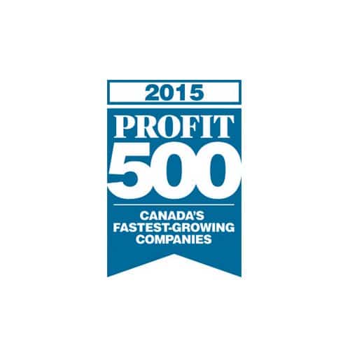 Profit 500 – Canada’s Fast Growing Companies 2015