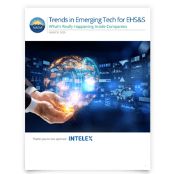 Trends in Emerging Tech for EHS&S