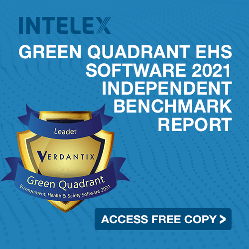 Green Quadrant EHS SOftware 2021 Independent Benchmark Report