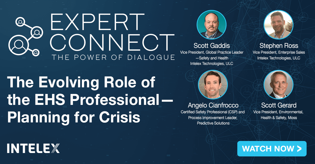 Expert Connect – The Evolving Role of the EHS Professional—Planning for Crisis
