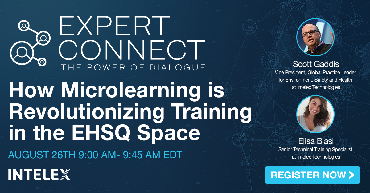 Expert Connect – How Microlearning is Revolutionizing Training in the EHSQ Space