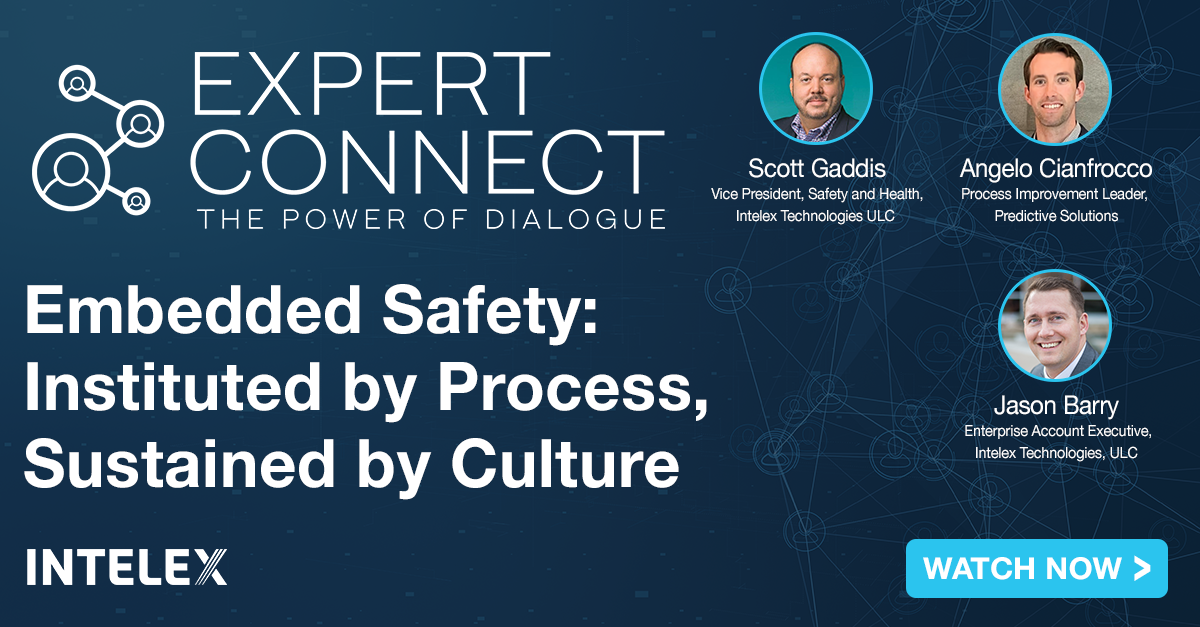 Expert Connect - Embedded Safety: Instituted by Process, Sustained by Culture