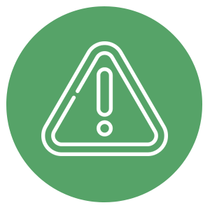 Icon for safety risk assessments