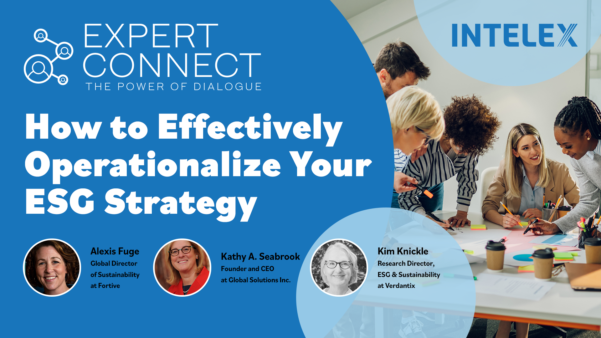 Expert Connect – How to Effectively Operationalize Your ESG Strategy