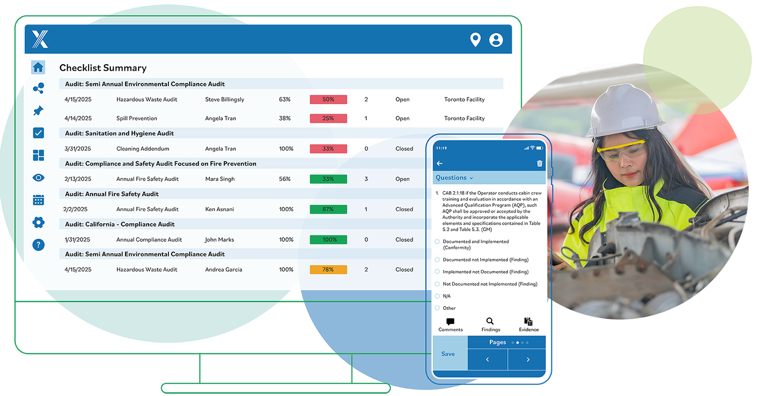 Intelex Transportation and Logistics Safety Management software enhances communication and collaboration