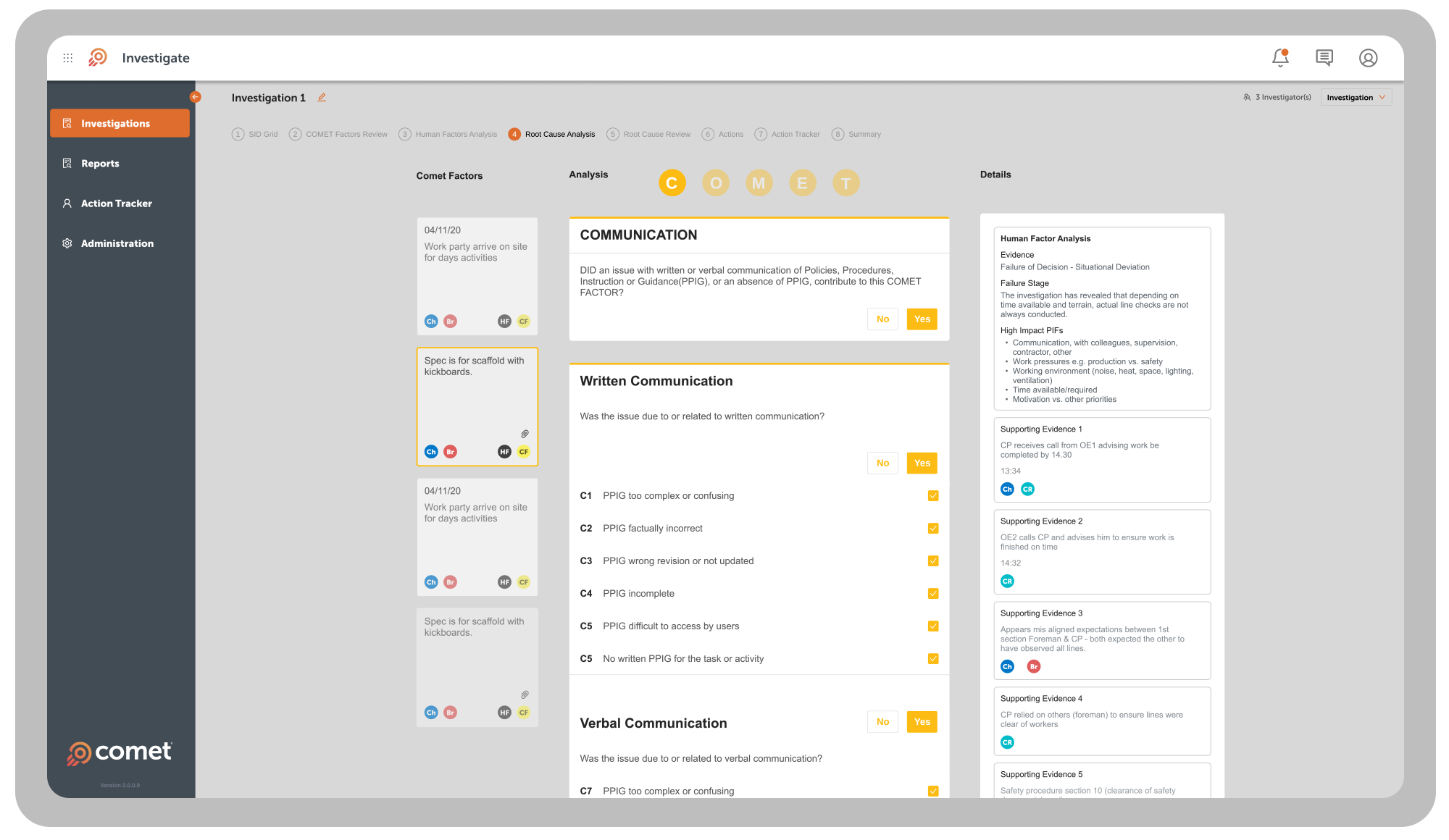 Screenshot of Impact You Can Track and Prove