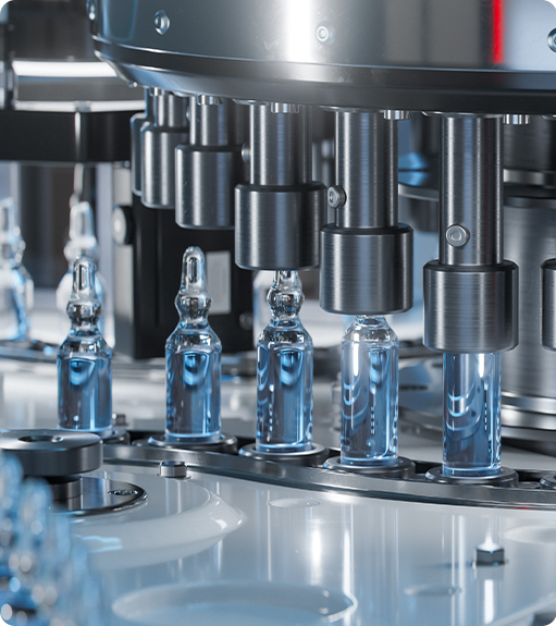  Pharmaceutical manufacturing or laboratory environment
