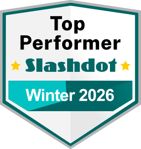 Slashdot - Top Performer 2026 logo